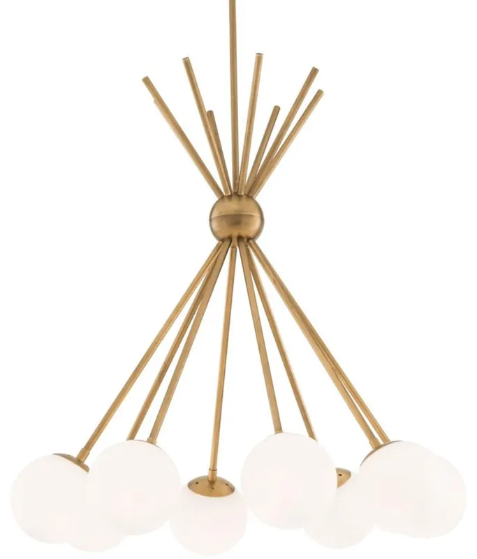 Knallerangebot Casa Padrino Luxus Kronleuchter Antik Messing / Weiß Ø 85 x H. 84 cm - Designermöbel
