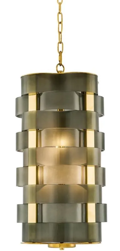Heißes Angebot Casa Padrino Luxus Kronleuchter Gold / Grün 33 x 33 x H. 67 cm - Luxus Qualität