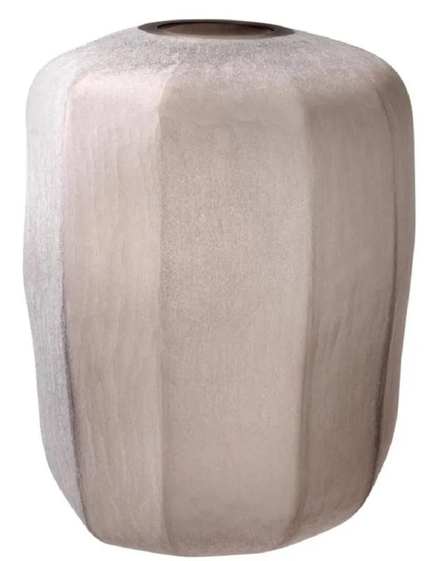 Online Kaufen Casa Padrino Luxus Vase Sandfarben Ø 33 x H. 42 cm - Luxus Wohnzimmer Dekoration