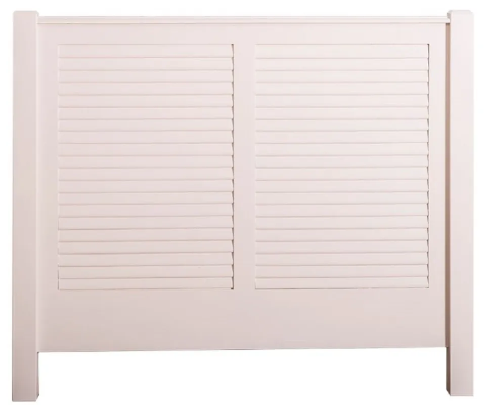 Sofort Bestellen Casa Padrino Landhausstil Massivholz Bett-Kopfteil Cremefarben 160 x H. 126 cm - Schlafzimmermöbel im Landhausstil
