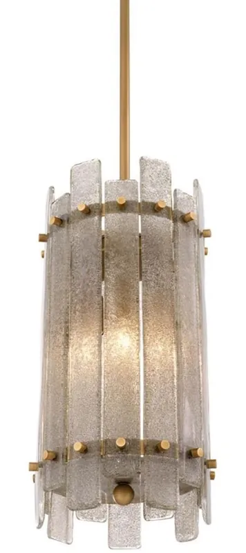 Schnäppchen Casa Padrino Kronleuchter Antik Messingfarben Ø 27 x H. 52 cm - Runder Luxus Kronleuchter mit mundgeblasenem Glas