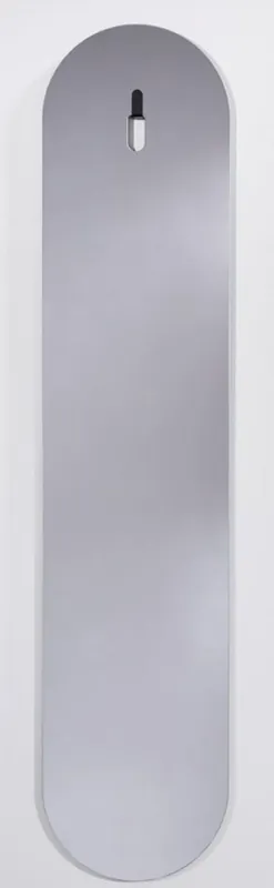 Casa Padrino Designer Wandspiegel Grau 35 x H. 160 cm - Luxus Deko Accessoires Rabatt