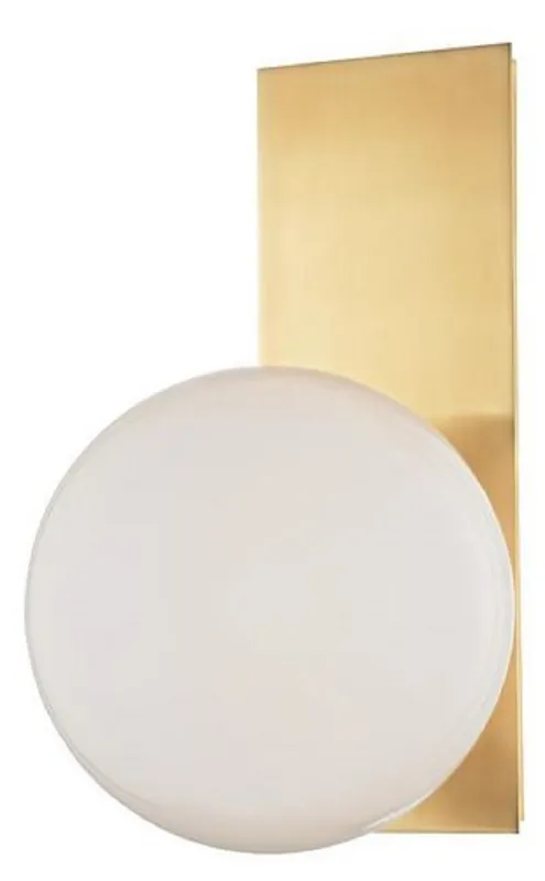 Casa Padrino Luxus LED Wandleuchte Antik Messingfarben / Weiß 19,1 x 16,5 x H. 32,4 cm - Hotel & Restaurant Lampe Jetzt Bestellen