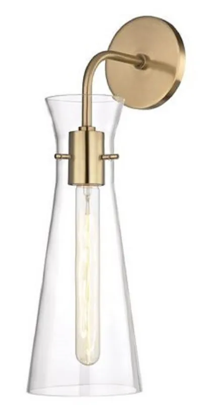 Bestseller Casa Padrino Luxus Wandleuchte Antik Messingfarben 14 x 19,1 x H. 47 cm - Hotel & Restaurant Lampe