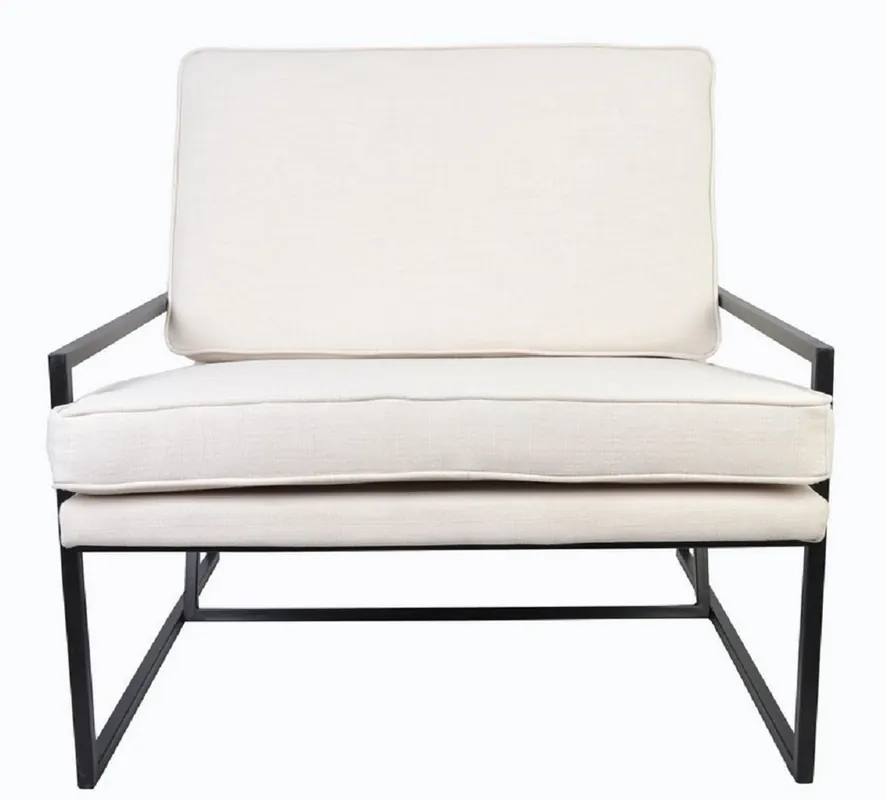 Letzte Chance Casa Padrino Luxus Sessel 84 x 87,5 x H. 80 cm - Verschiedene Farben - Wohnzimmer Hotel Büro Club Sessel - Luxus Kollektion