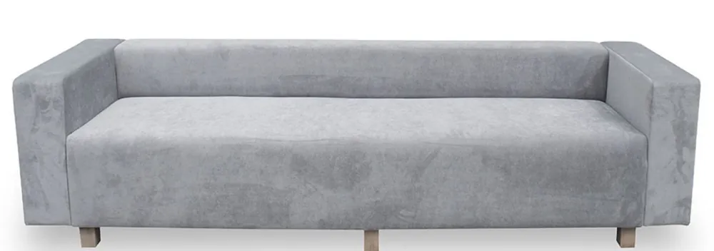 Casa Padrino Luxus Wohnzimmer Samt Sofa 260 x 75 x H. 70 cm - Verschiedene Farben - Wohnzimmermöbel Markenware