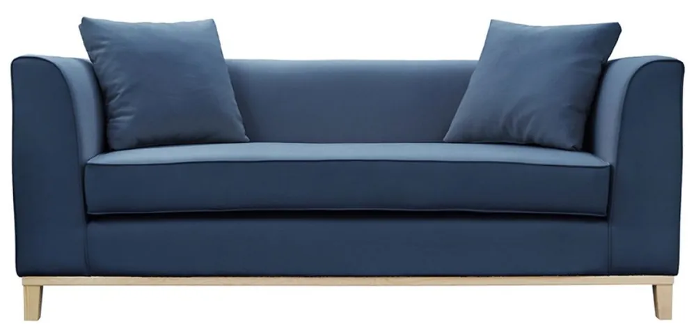 Casa Padrino Luxus Sofa mit Kissen 202 x 84 x H. 84 cm - Verschiedene Farben - Hotel Möbel Neue Kollektion