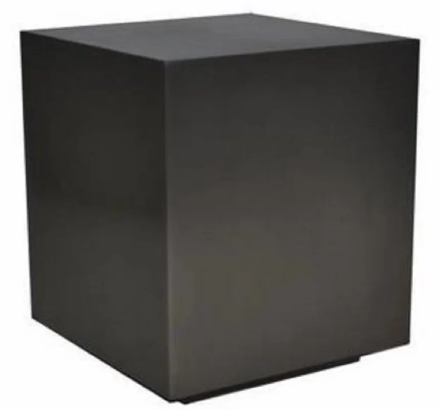 Casa Padrino Luxus Beistelltisch Anthrazit 48 x 48 x H. 55 cm - Wohnzimmermöbel - Luxus Kollektion Wochenendangebot