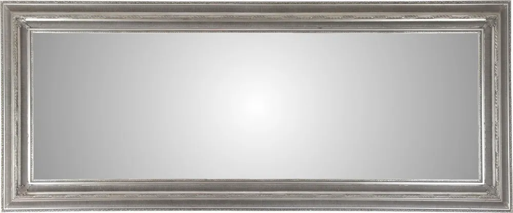 Casa Padrino Antik Stil Wandspiegel Silber 202 x H. 84 cm - Barock Wohnzimmer Möbel Jetzt Kaufen