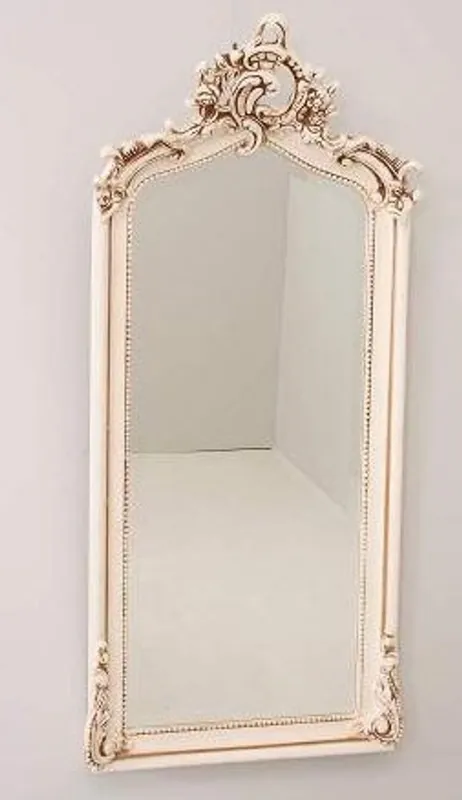Knallerangebot Casa Padrino Barock Spiegel ca 115 x 53 cm Creme Antik Stil