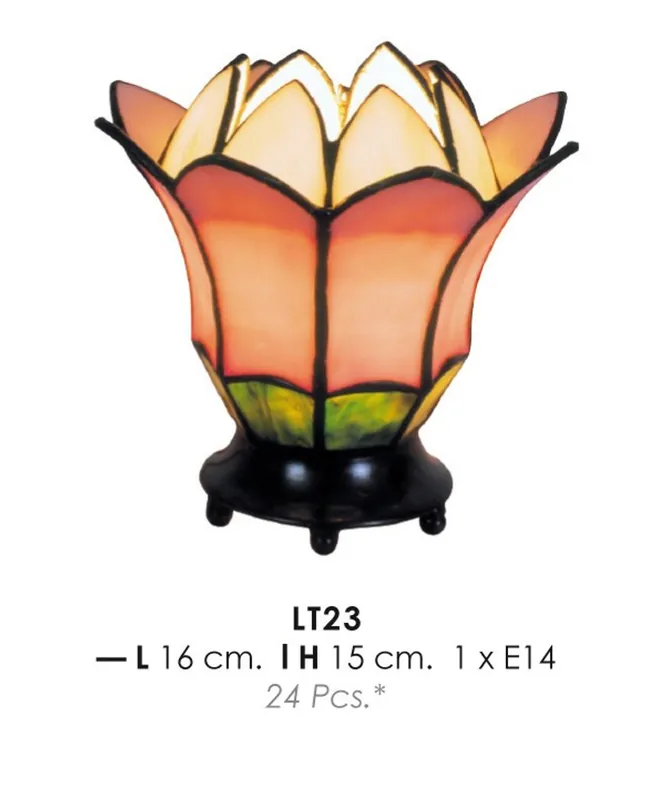 Tiffany Decoleuchte Durchmesser 16cm, Höhe 15cm LT23 Leuchte Lampe Jetzt Kaufen