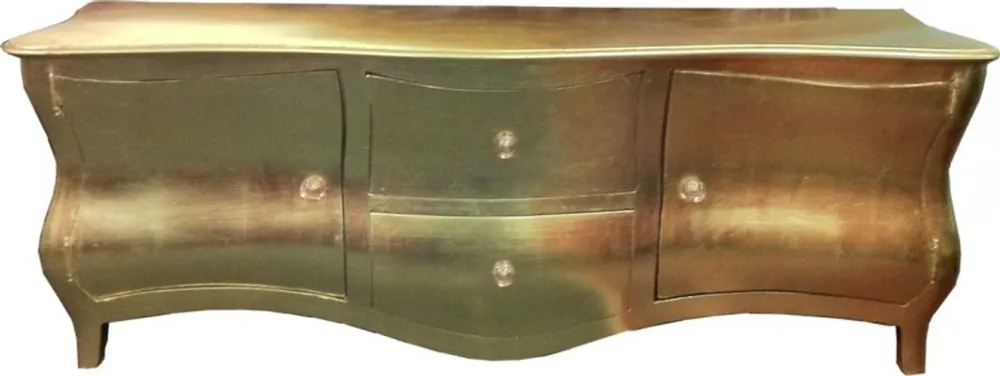 Lange Barock Kommode / Fernsehschrank / Sideboard Gold 170cm Sale