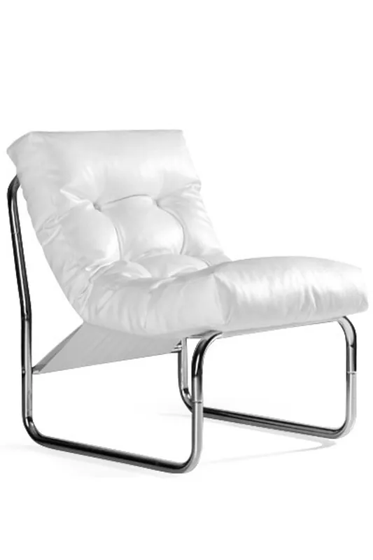 Zertifiziert Casa Padrino Designer Salon Stuhl Weiß Lederoptik - Moderner Wohnzimmerstuhl