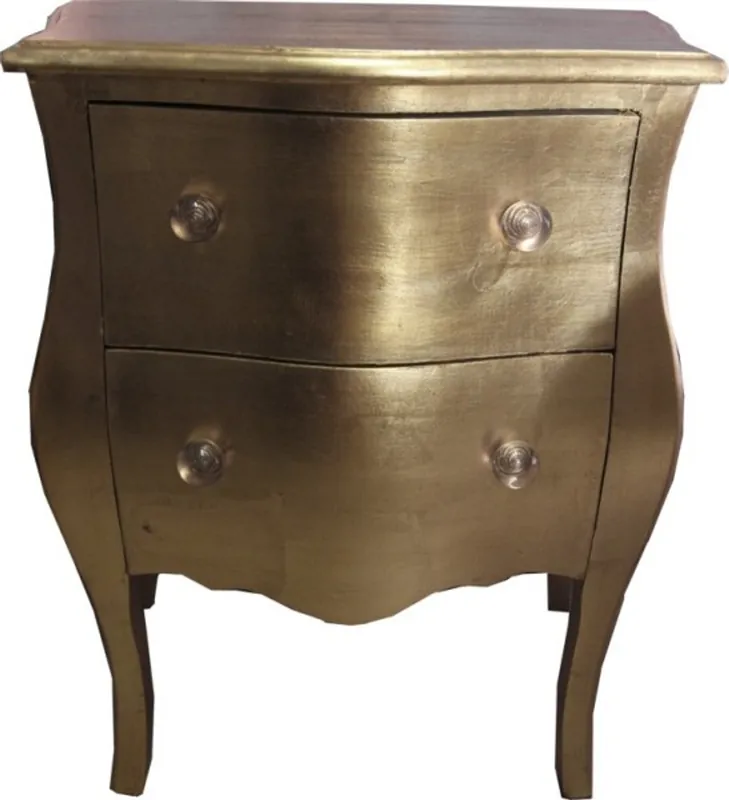 Abverkauf Casa Padrino Barock Kommode Gold 63 x 36 x 78 cm - Möbel Antik Stil