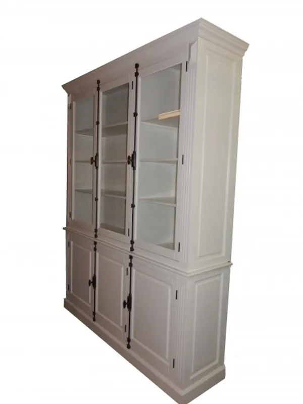 Markenprodukt Großer Shabby Chic Landhaus Stil Schrank mit 4 Türen - Buffetschrank - Schrank Esszimmer