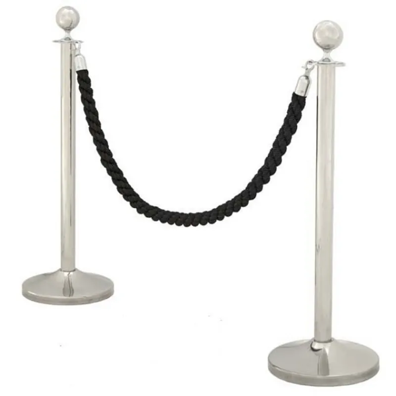 Neuheit VIP Abtrennung - Silber/Schwarz - Hotel / Discothek / Club / Messe