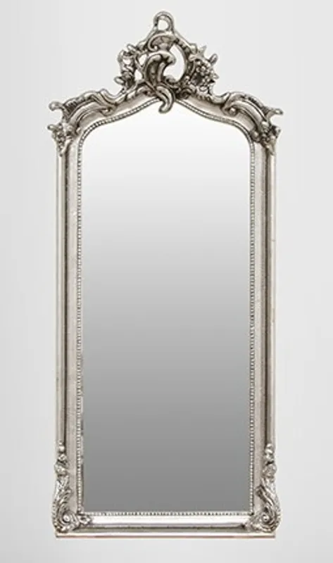 Direktkauf Casa Padrino Barock Spiegel Silber 115 x 48 cm