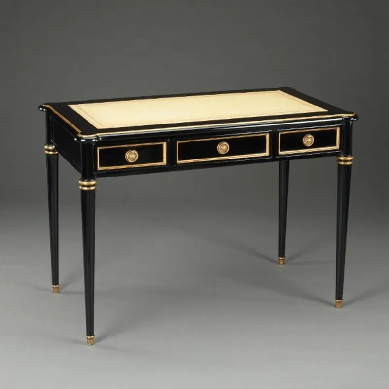 Casa Padrino Luxus Barock Sekretär Empire Schwarz Writing Desk Schreibtisch Neu