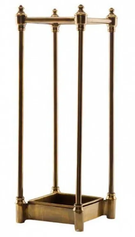 Rabatt Casa Padrino Luxus Schirmständer Antique Brass Finish - Luxus Kollektion - Messingfarben