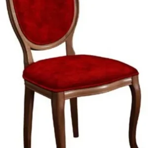 Abverkauf Casa Padrino Barock Esszimmerstuhl Bordeauxrot / Braun - Handgefertigter Antik Stil Stuhl - Esszimmer Möbel im Barockstil