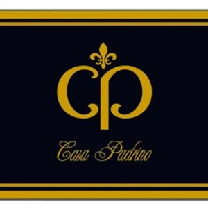 Casa Padrino Designer Fußmatte Dunkelblau / Gold 80 x 50 cm - Elegante Schmutzfangmatte - Deko Accessoires Sofort Bestellen