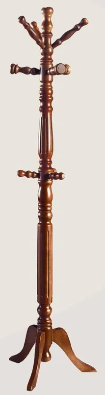 Casa Padrino Luxus Garderobenständer Braun Ø 43 x H. 173 cm - Massivholz Kleiderständer - Garderoben Möbel - Hotel Möbel - Luxus Kollektion - Made in Italy Markenware
