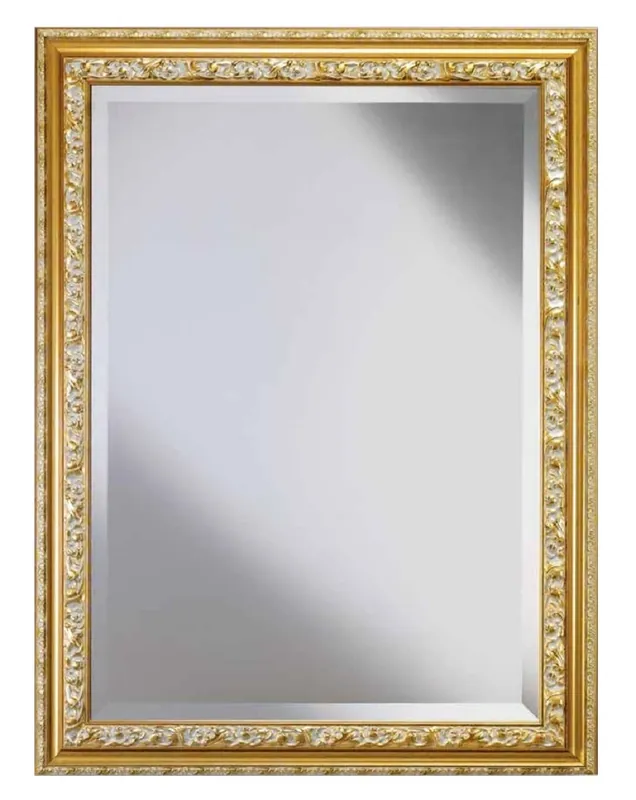 Top-Angebot Casa Padrino Luxus Barock Spiegel Gold / Weiß - Handgefertigter Wandspiegel im Barockstil - Barock Wohnzimmer Spiegel - Barock Garderoben Spiegel - Barock Deko Accessoires