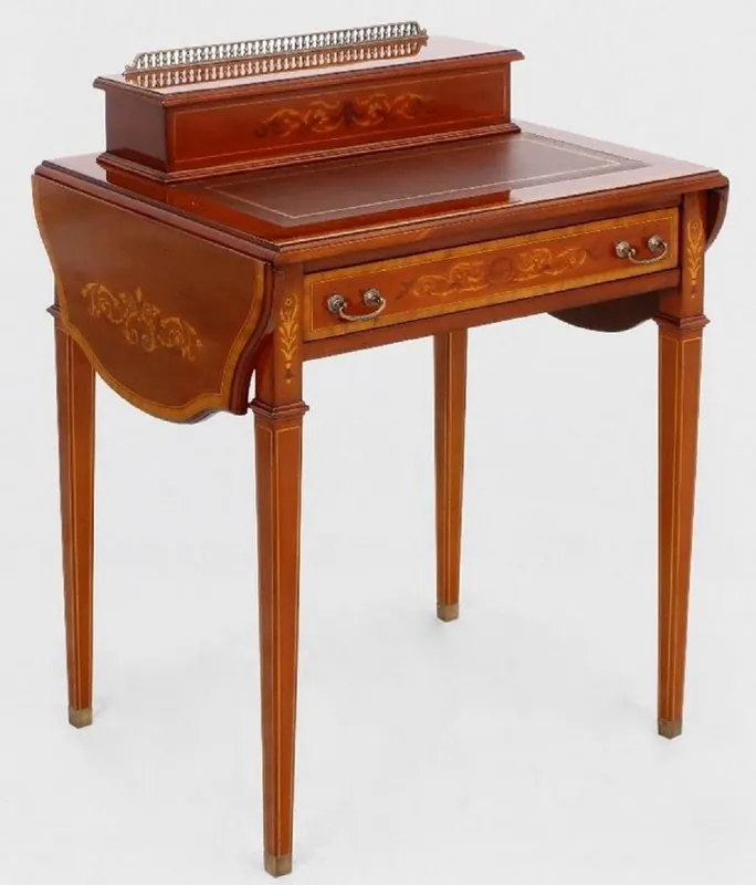Online Kaufen Casa Padrino Luxus Jugendstil Sekretär Braun - Handgefertigter Massivholz Schreibtisch - Barock & Jugendstil Büro Möbel