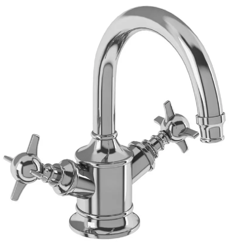 Preisreduziert Casa Padrino Luxus Jugendstil Waschtisch Armatur Silber 18,4 x 20 x H. 21,5 cm - Nostalgisches Bad Zubehör - Badezimmer Accessoires - Barock & Jugendstil Kollektion