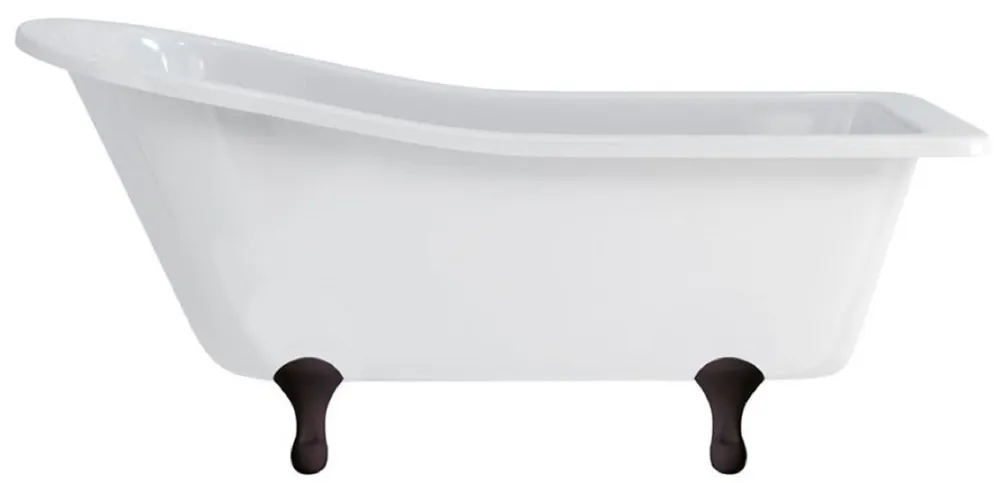 Meistverkauft Casa Padrino Luxus Jugendstil Badewanne Weiß / Schwarz 169 x 73 x H. 77 cm - Freistehende Retro Acryl Badewanne - Nostalgische Retro Badezimmer Möbel