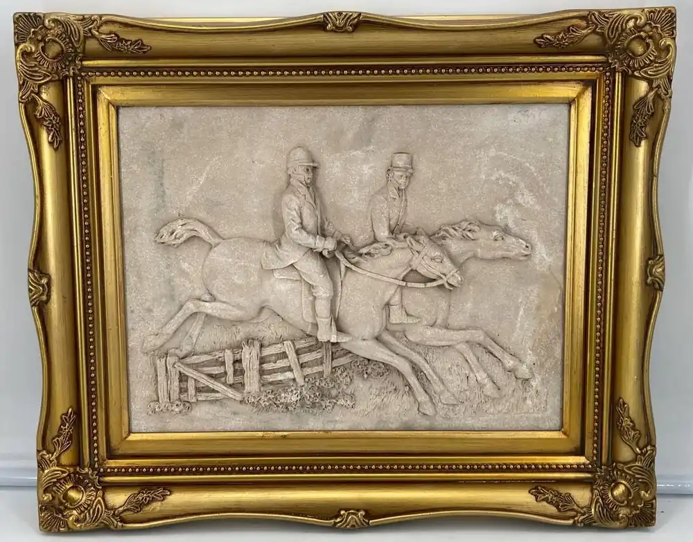 Sofort Bestellen Casa Padrino Barock Wandrelief Grau / Gold 55 x H. 44,5 cm - Antik Stil Wand Deko Stein Relief mit Prunk Rahmen - Deko Accessoires im Barockstil - Barock Wanddeko