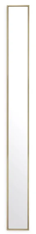 Begrenztes Angebot Casa Padrino Luxus Wandspiegel Messing 20 x 4 x H. 200 cm - Schmaler rechteckiger Edelstahl Spiegel - Wohnzimmer Spiegel - Schlafzimmer Spiegel - Garderoben Spiegel - Luxus Möbel