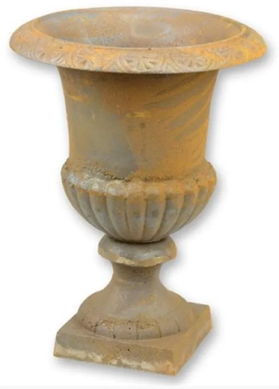 Online Kaufen Casa Padrino Barock Garten Deko Blumentopf Rost H. 43 cm - Prunkvoller Pflanzentopf im Barockstil - Barock Garten & Terrassen Deko Accessoires
