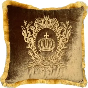Harald Glööckler Luxus Deko Kissen Pompöös by Casa Padrino Gold / Gold - Glööckler Kissen - Designer Zierkissen - Harald Glööckler Designer Deko Accessoires - Luxus Qualität Letzte Chance