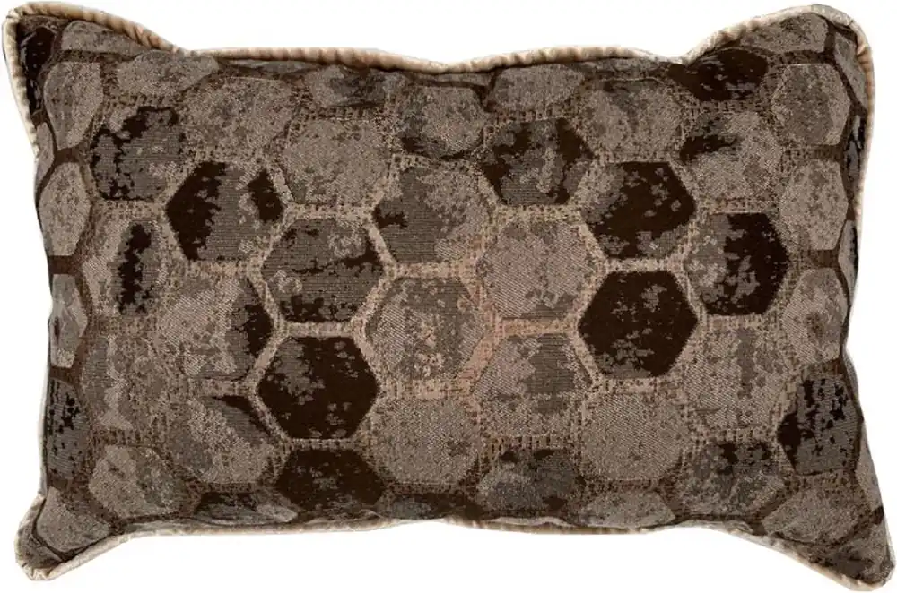 Casa Padrino Luxus Kissen Braun 55 x 35 cm - Deko Kissen - Rechteckiges Zierkissen - Wohnzimmer Deko - Luxus Deko Accessoires - Luxus Deko Garantierte Lieferung