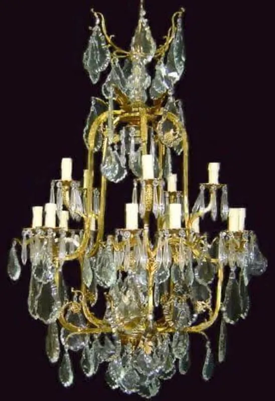 Meistverkauft Casa Padrino Luxus Barock Kristall Kronleuchter Gold - Prunkvoller Wohnzimmer Kronleuchter im Barockstil - Hotel Kronleuchter - Barock Möbel - Barock Kristall Leuchten - Edel & Prunkvoll
