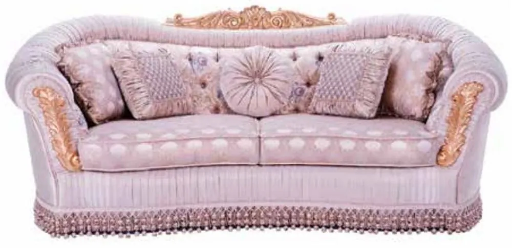 Preiswert Casa Padrino Luxus Barock Sofa Rosa - Prunkvolles Wohnzimmer Sofa - Barockstil Wohnzimmer Möbel - Luxus Möbel im Barockstil - Barock Einrichtung - Edel & Prunkvoll