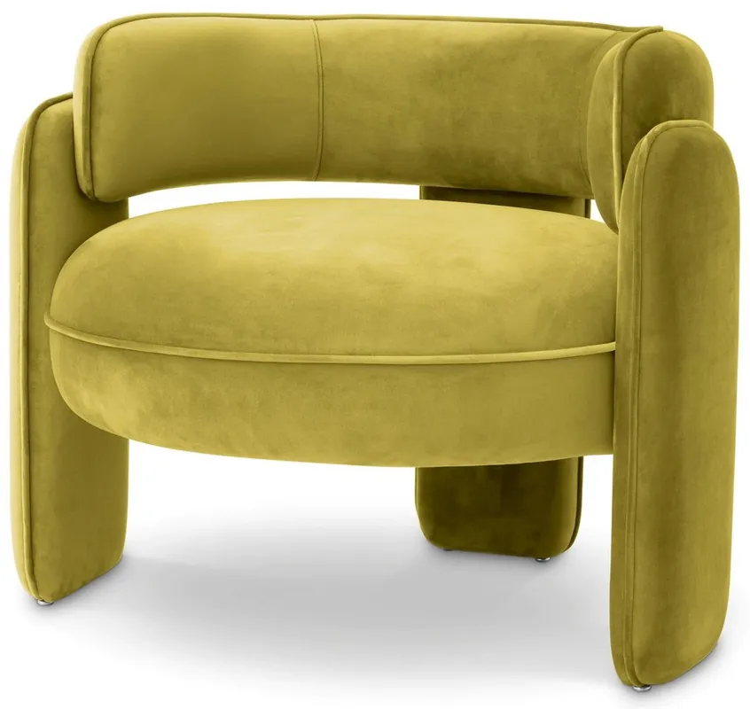 Preisknaller Casa Padrino Luxus Samt Sessel Vintage Grün 80 x 71 x H. 68,5 cm - Wohnzimmer Sessel - Hotel Sessel - Wohnzimmer Möbel - Luxus Möbel - Wohnzimmer Einrichtung - Luxus Einrichtung - Möbel Luxus