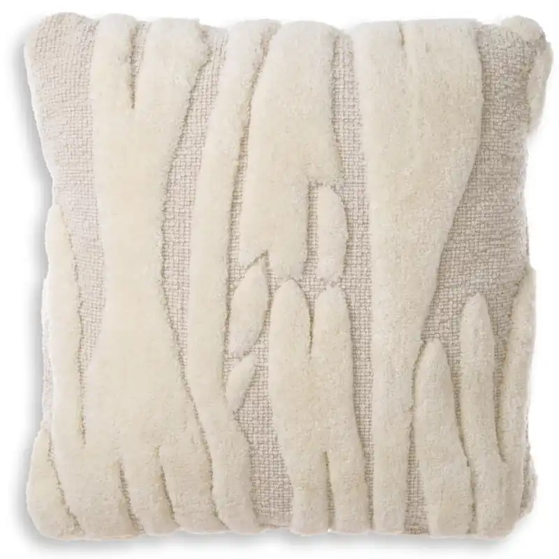 Casa Padrino Luxus Kissen Elfenbein 60 x 60 cm - Handgewebtes Deko Woll Kissen - Quadratisches Zierkissen - Wohnzimmer Dekoration - Luxus Deko Accessoires Schneller Versand