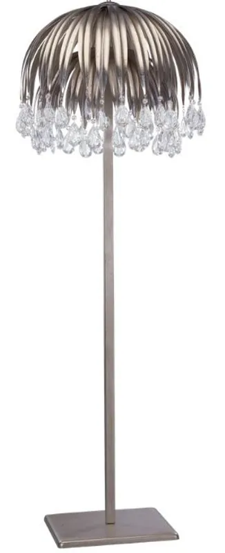 Billig Casa Padrino luxury crystal floor lamp silver Ø 60 x H. 190 cm - Modern metal floor lamp - Hotel & Restaurant Lamp