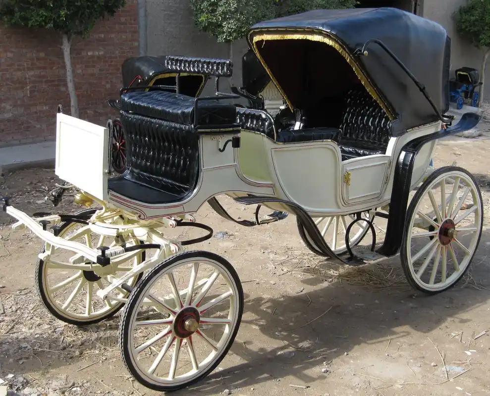Saisonangebot Casa Padrino baroque horse drawn carriage white / red / black / gold - Magnificent carriage in baroque style - Noble & Magnificent