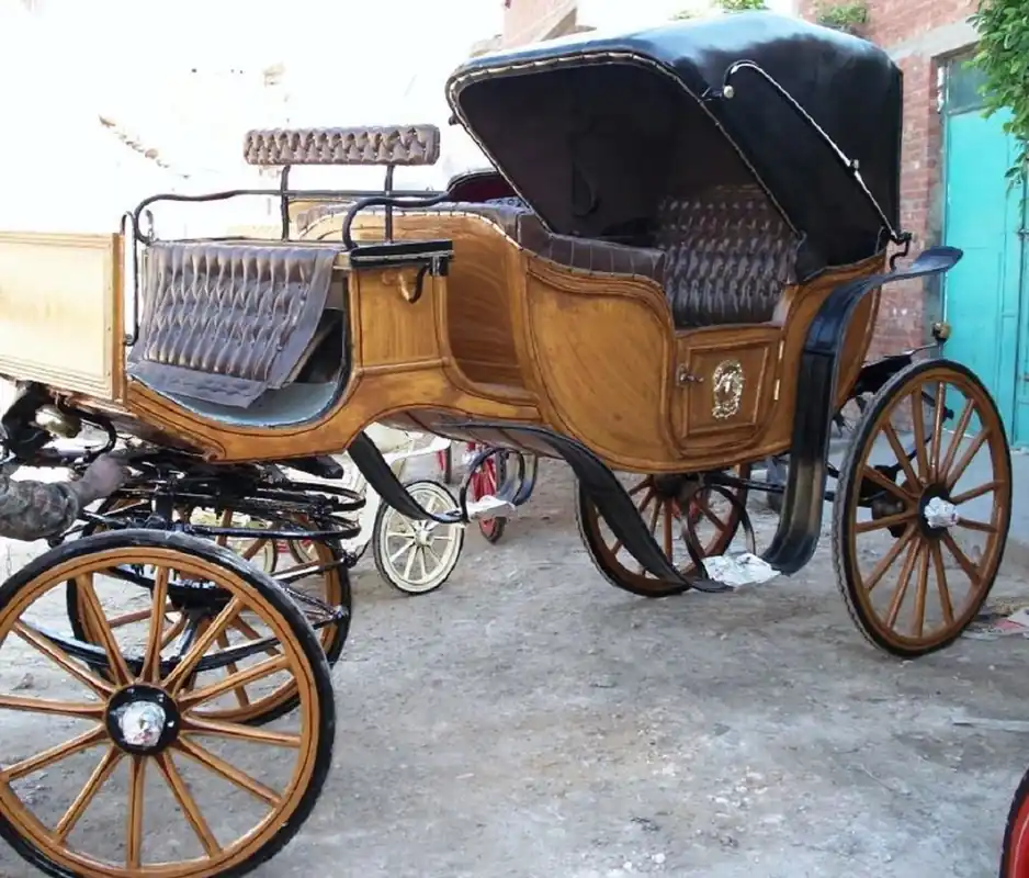 Sonderangebot Casa Padrino baroque horse drawn carriage brown / dark brown / black - Magnificent carriage in baroque style - Noble & Magnificent