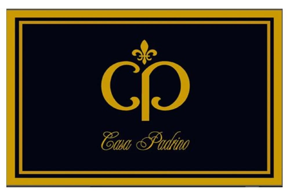 Casa Padrino designer doormat dark blue / gold 80 x 50 cm - Elegant dirt trap mat - Decorative accessories Highlight