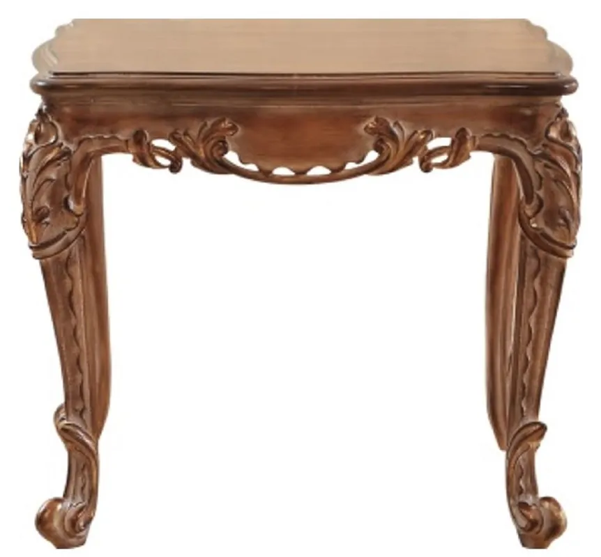 Casa Padrino luxury baroque side table brown - Handmade Baroque Style Table - Baroque Living Room Furniture - Noble & Magnificent Bestseller