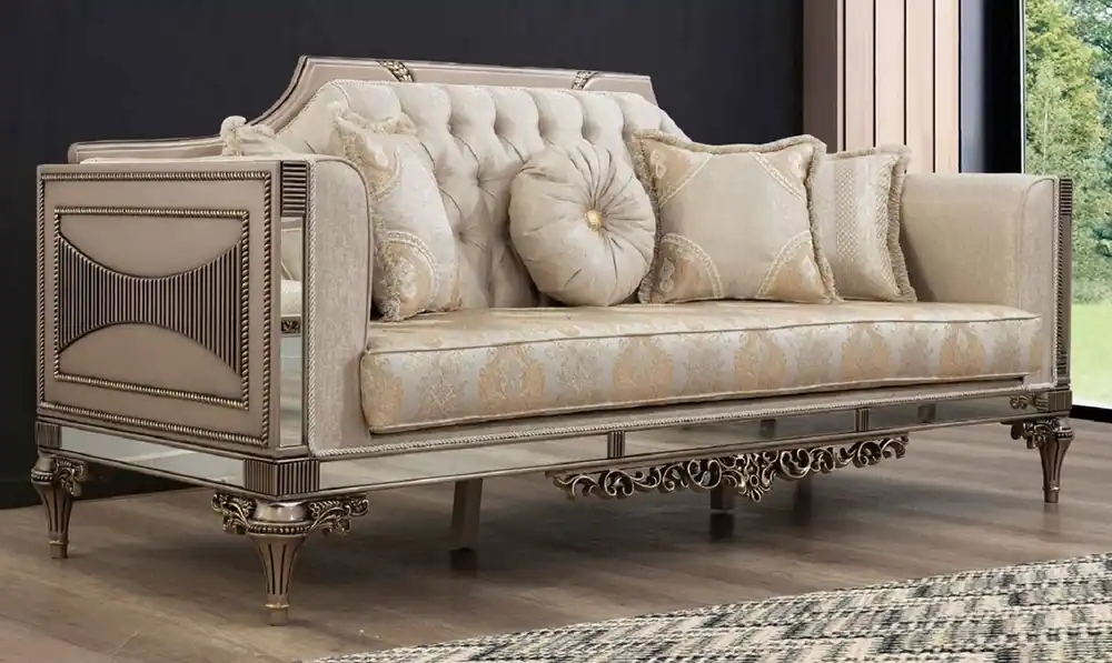 Sale Casa Padrino luxury baroque sofa - Handmade living room sofa in baroque style - Baroque Living Room & Hotel Furniture - Noble & Magnificent