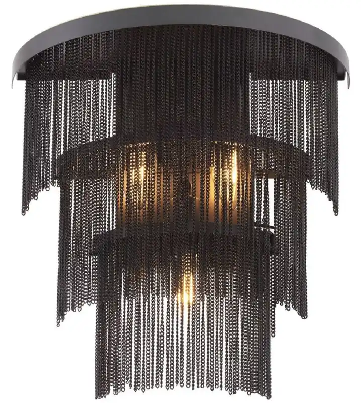 Garantierte Lieferung Casa Padrino luxury wall lamp bronze 33 x 16 x H. 32.5 cm - Semicircular stainless steel wall lamp - Luxury living room wall lights - Luxury Quality