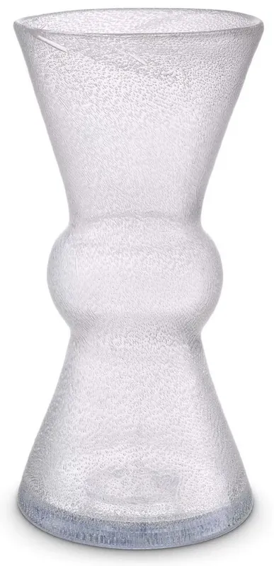 Solange Der Vorrat Reicht Casa Padrino luxury decorative glass vase Ø 18 x H. 37 cm - Hand blown flower vase - Decorative accessories - Luxury collection