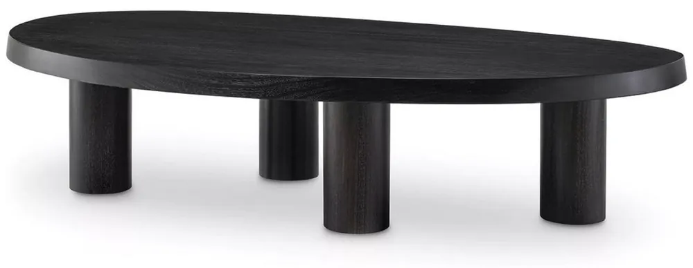 Casa Padrino luxury coffee table black gray 149 x 78.5 x H. 35 cm - Mahogany coffee table - Living room furniture - Mahogany furniture - Luxury furniture - Luxury furnishings - Luxury quality Nur Heute