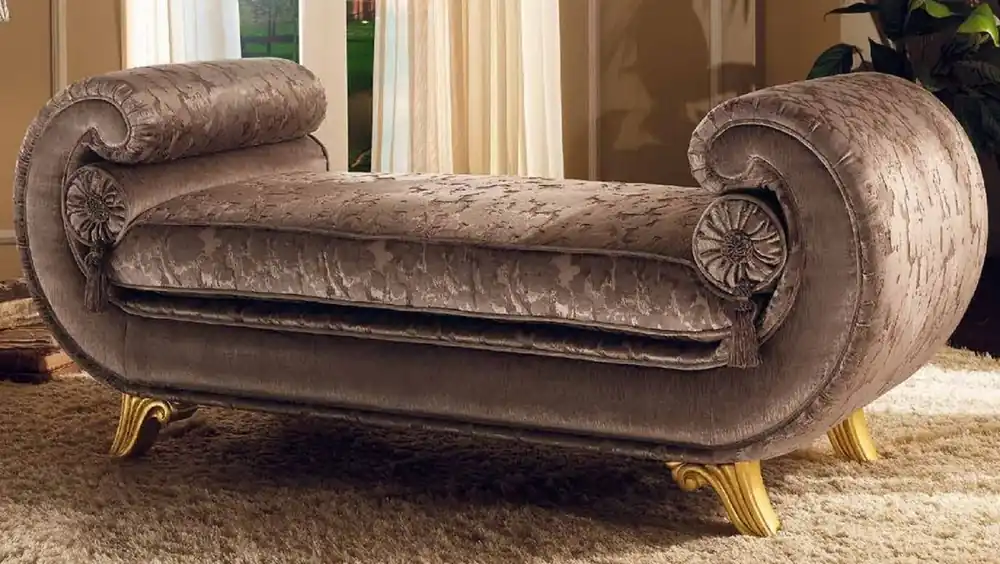 Casa Padrino luxury baroque bench brown / gold - Magnificent solid wood bench in baroque style - Italian baroque furniture - Luxury furniture in baroque style - Luxury quality - Made in Italy Direktkauf