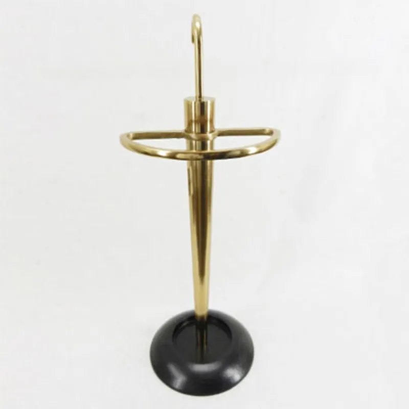 Casa Padrino Art Nouveau Brass Umbrella Stand Gold / Black - Hotel & Restaurant Accessories Wochenendangebot